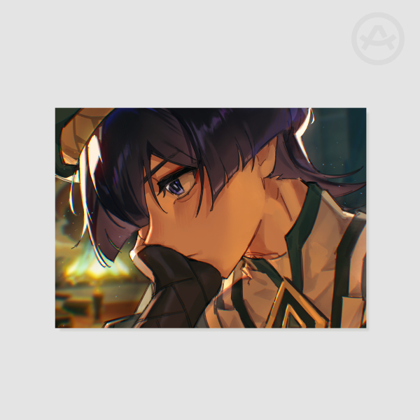 A5 Akademiya Wanderer Art Print
