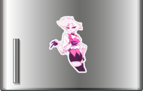 Angel Dust Cosmo Fridge Magnet