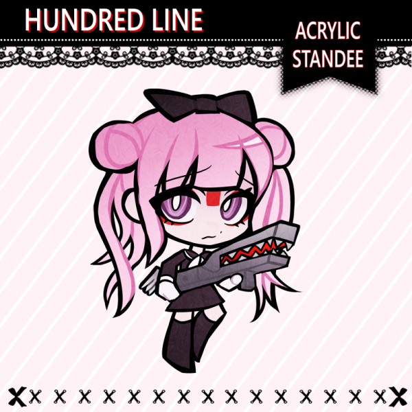 Hundred Line Kako Clear Acrylic Standees