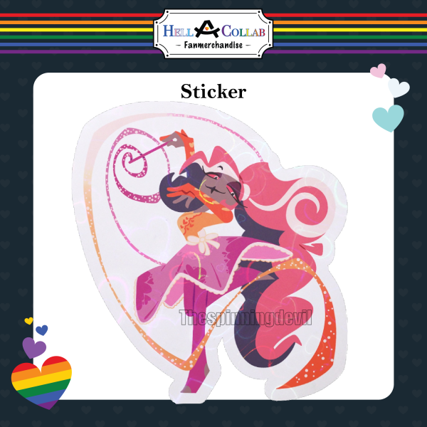 Velvette pride - Sticker - Hellacollab Pride Collection
