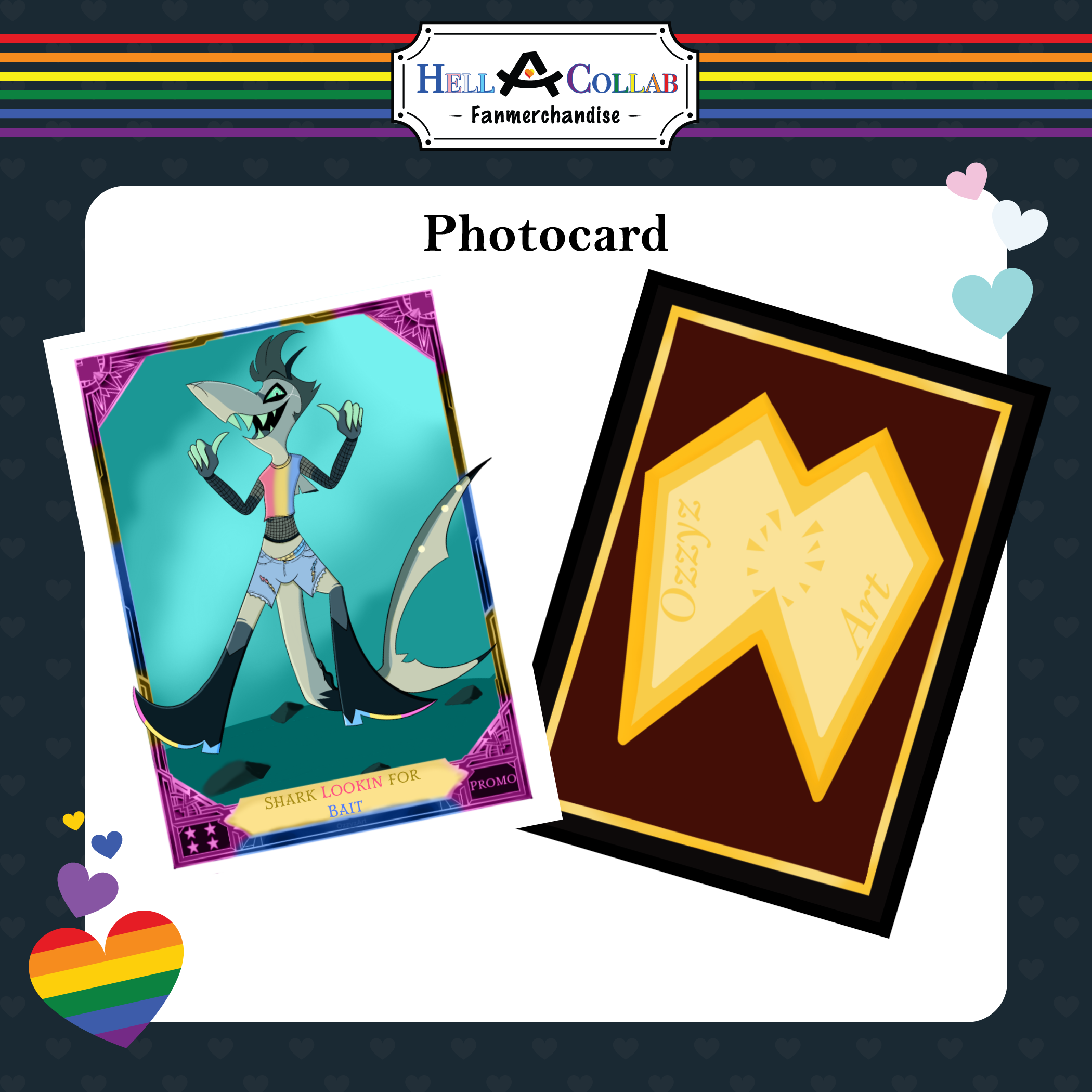 Chaz-Trading Card-Hellacollab Pride Collection