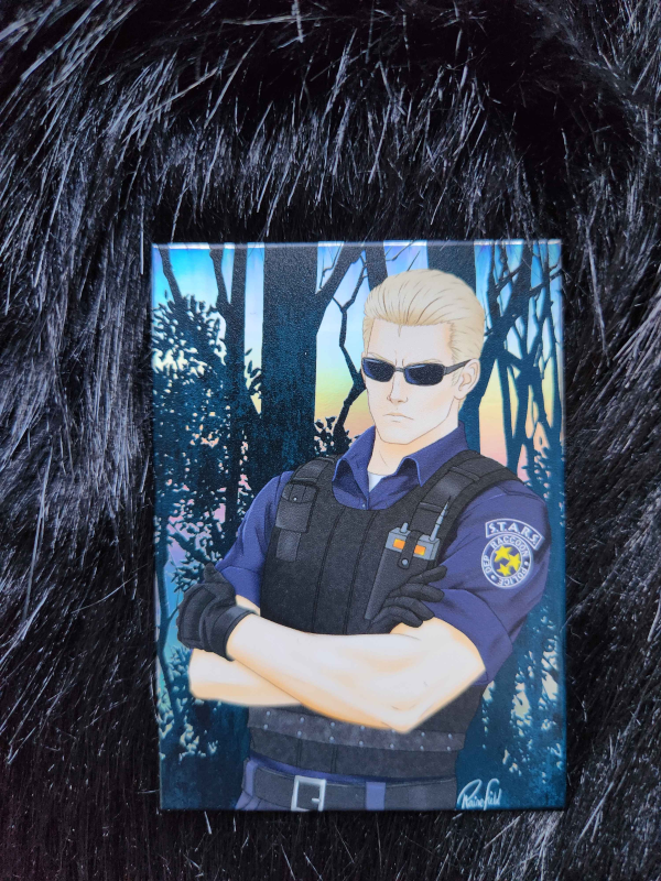 Albert Wesker Holographic Photocard (Resident Evil 1)