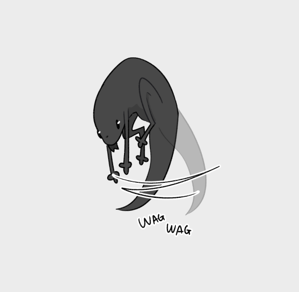 Tail-wagging LEEM | Kaychain