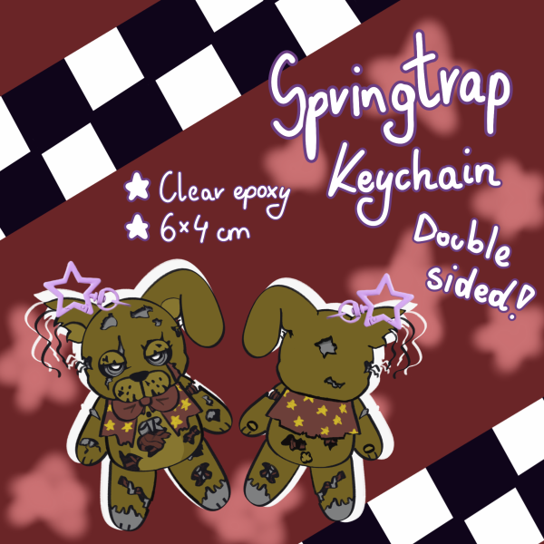 Springtrap Keychain