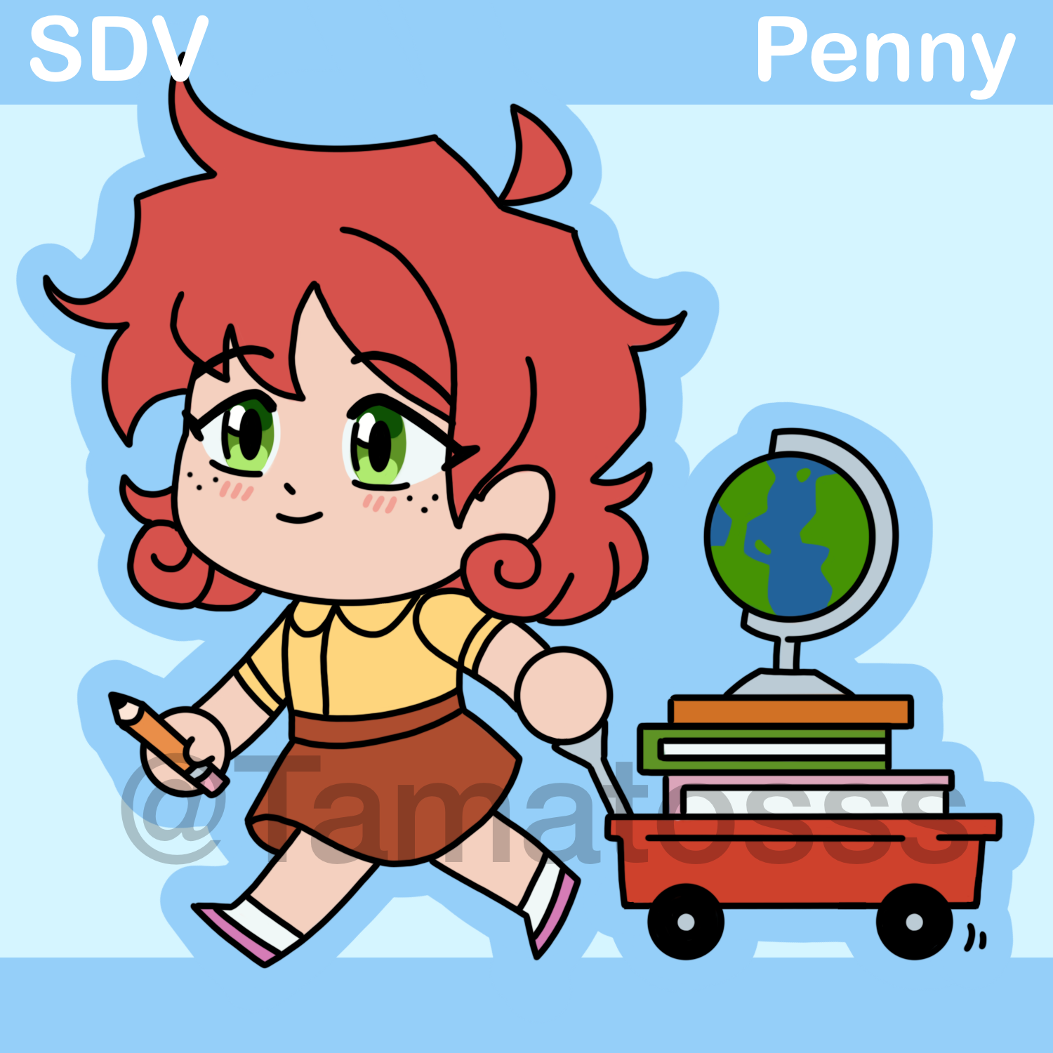 Penny Stardew Valley Sticker (Glossy)