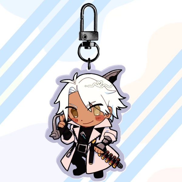FFXIV SHB Thancred Waters Keychain (6cm)