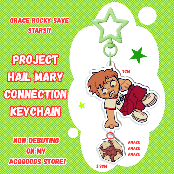 Project Hail Mary - Grace and Rocky Connection Charm