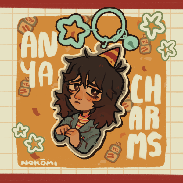 Anya Mouthwashing Keychains