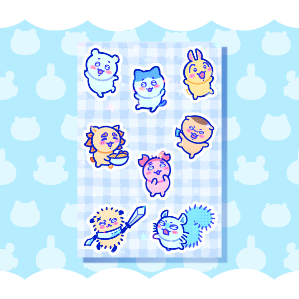 Chiikawa Holo Star Sticker Sheet