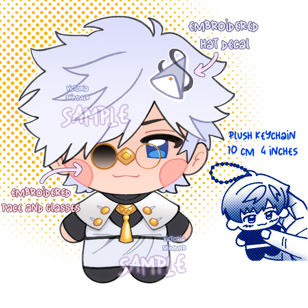 Qifrey Plush Keychain “Witch Hat Atelier”
