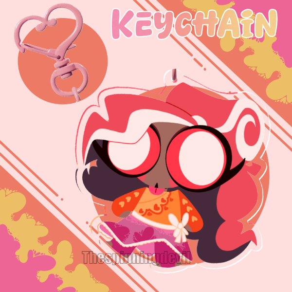 Velvette pride - Keychain
