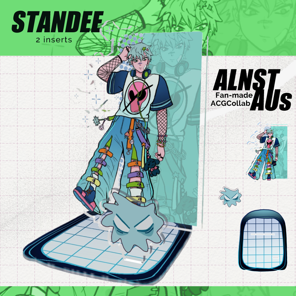 Till Alien Stage (Harajuku OG AU) Double Insert Acrylic Standees