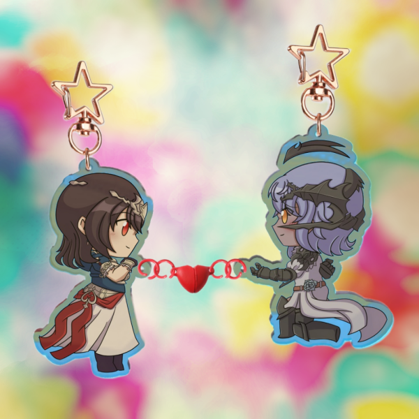 [MEMENTOMORI] Amleth X Ophelia Magnet Keychains