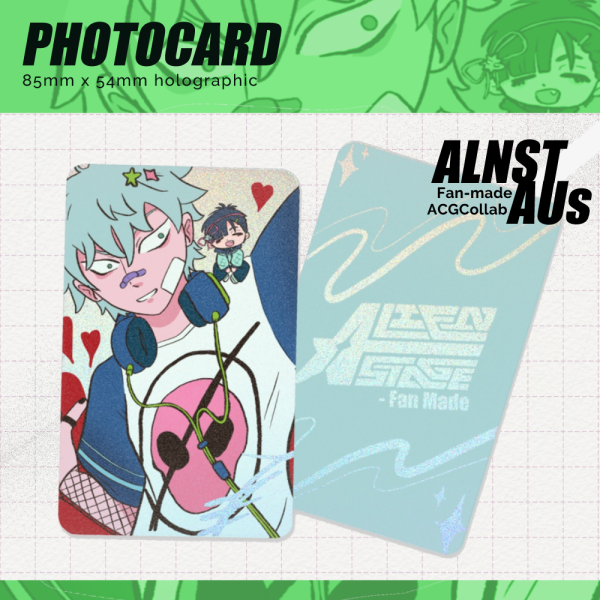 Till Alien Stage (Harajuku OG AU) Holographic Photocards