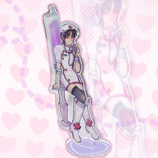 Nurse Mike Standee 💉❤️‍🩹