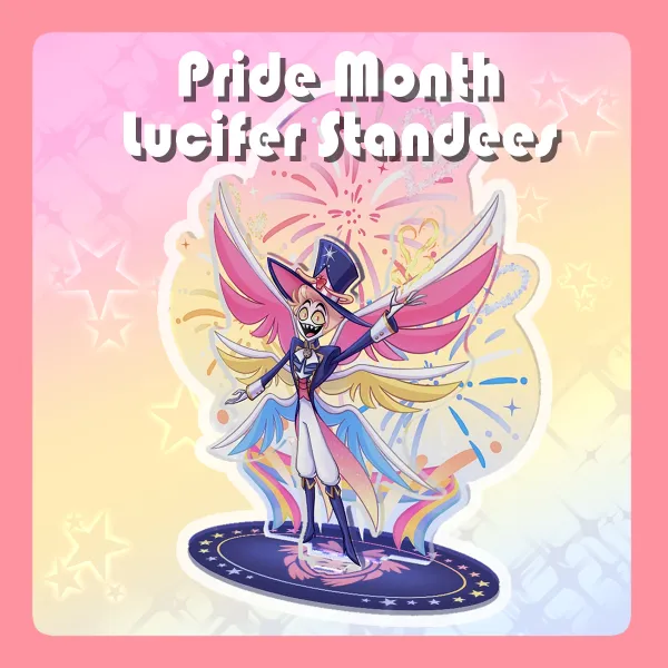 Lucifer Pride Month Standees