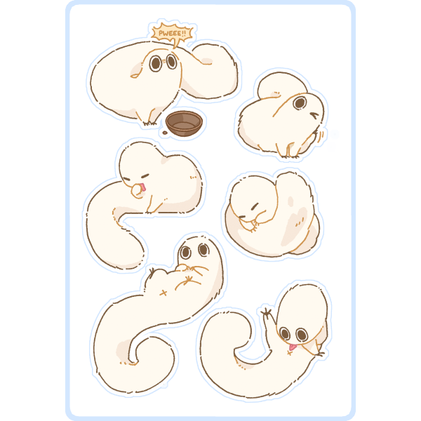 brushbuddy sticker sheet