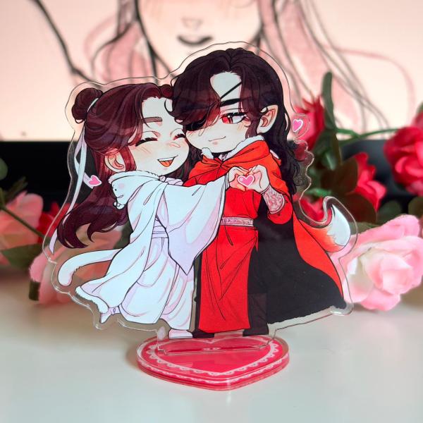 Hualian🦋| Onesie party! Standees | Hua Cheng & Xie Lian