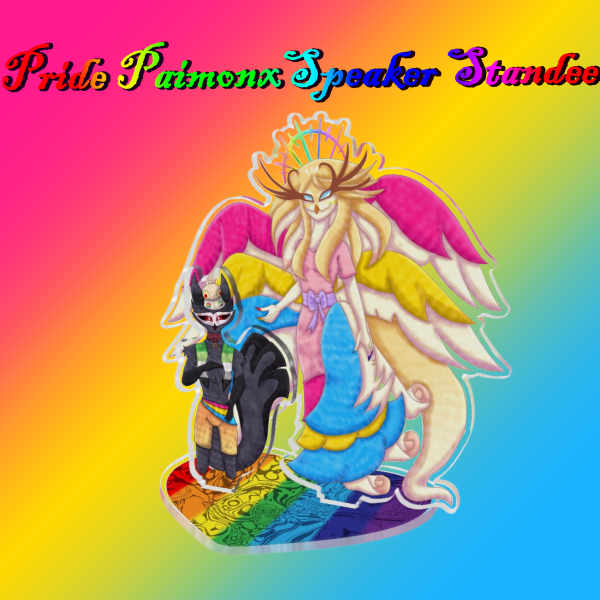 Paimon x Speaker of God Pride Standee