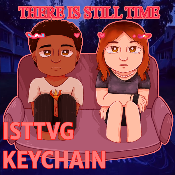 I Saw The TV Glow Keychain [HORROR/PRIDE]