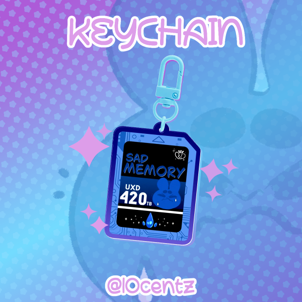Sad Memory Keychain