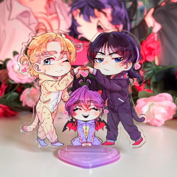 Scarabedo✨| Onesie party! Standees | Wanderer, Albedo & Durin