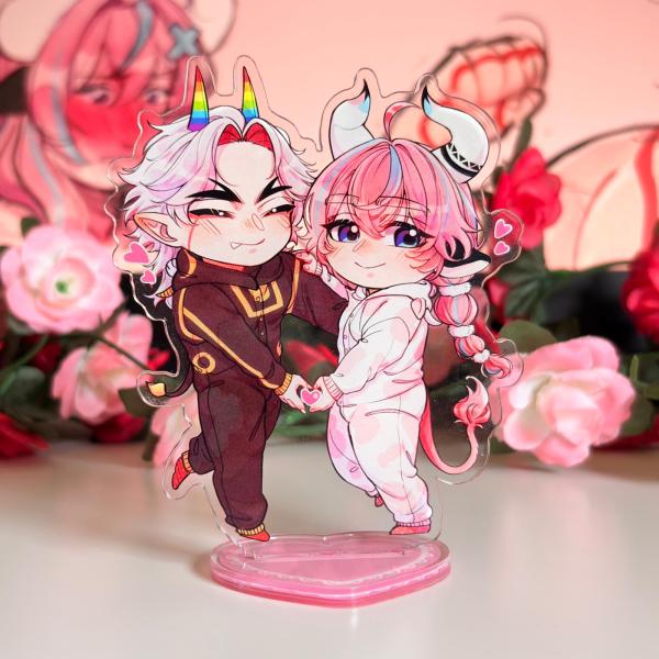 Varesitto🐮| Onesie party! Standees | Varesa & Itto