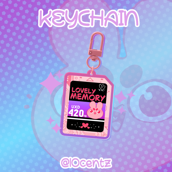 Lovely Memory Keychain
