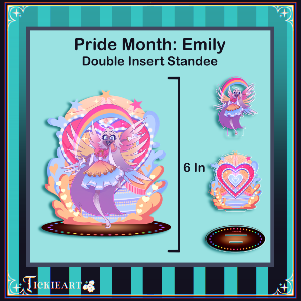 Pride Month | Emily | Double Insert Standee
