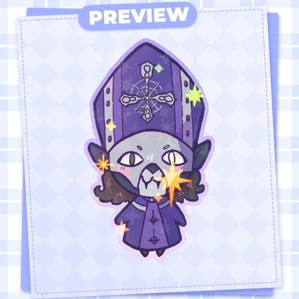 Chibi Perpetua Sticker