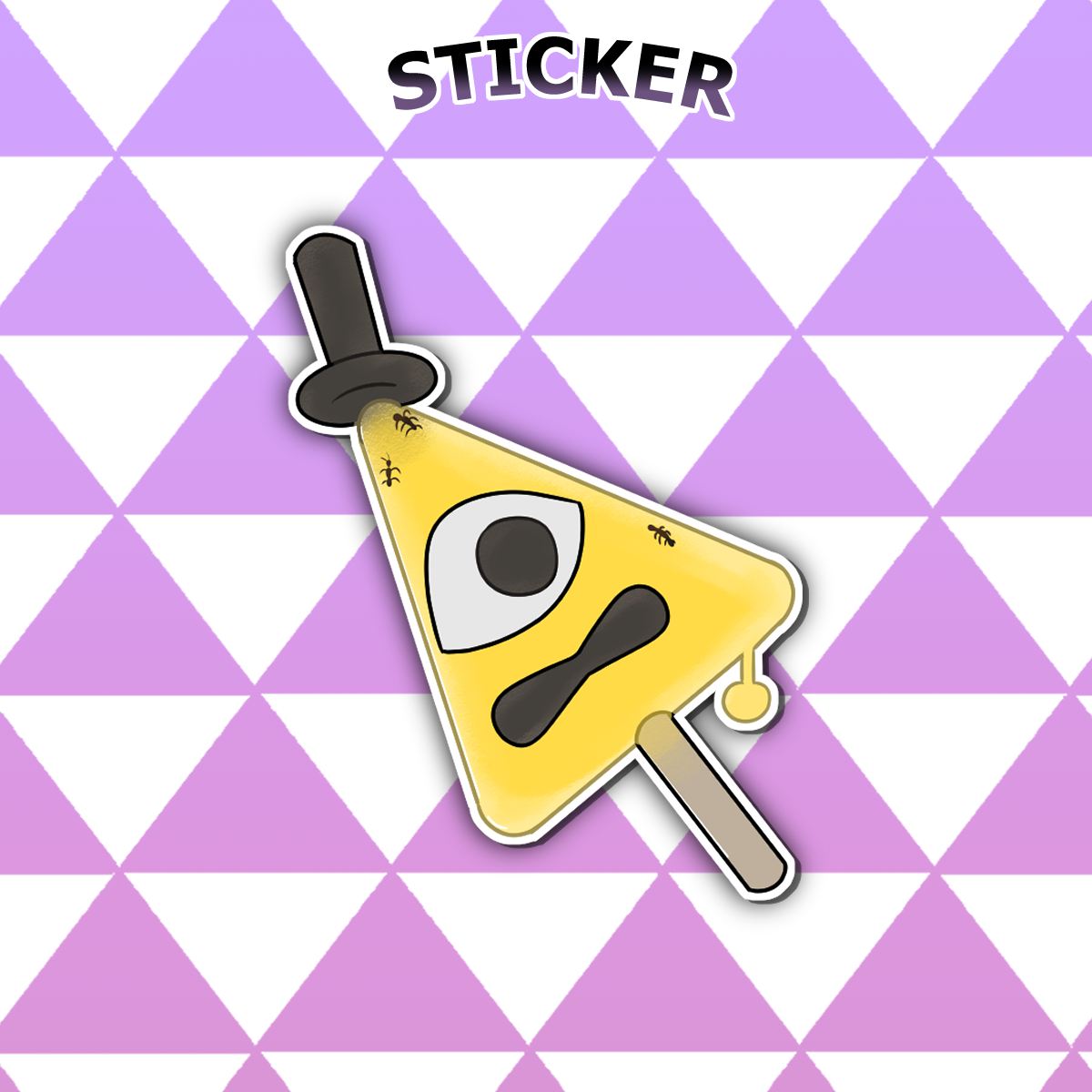 Popsicle Bill Sticker