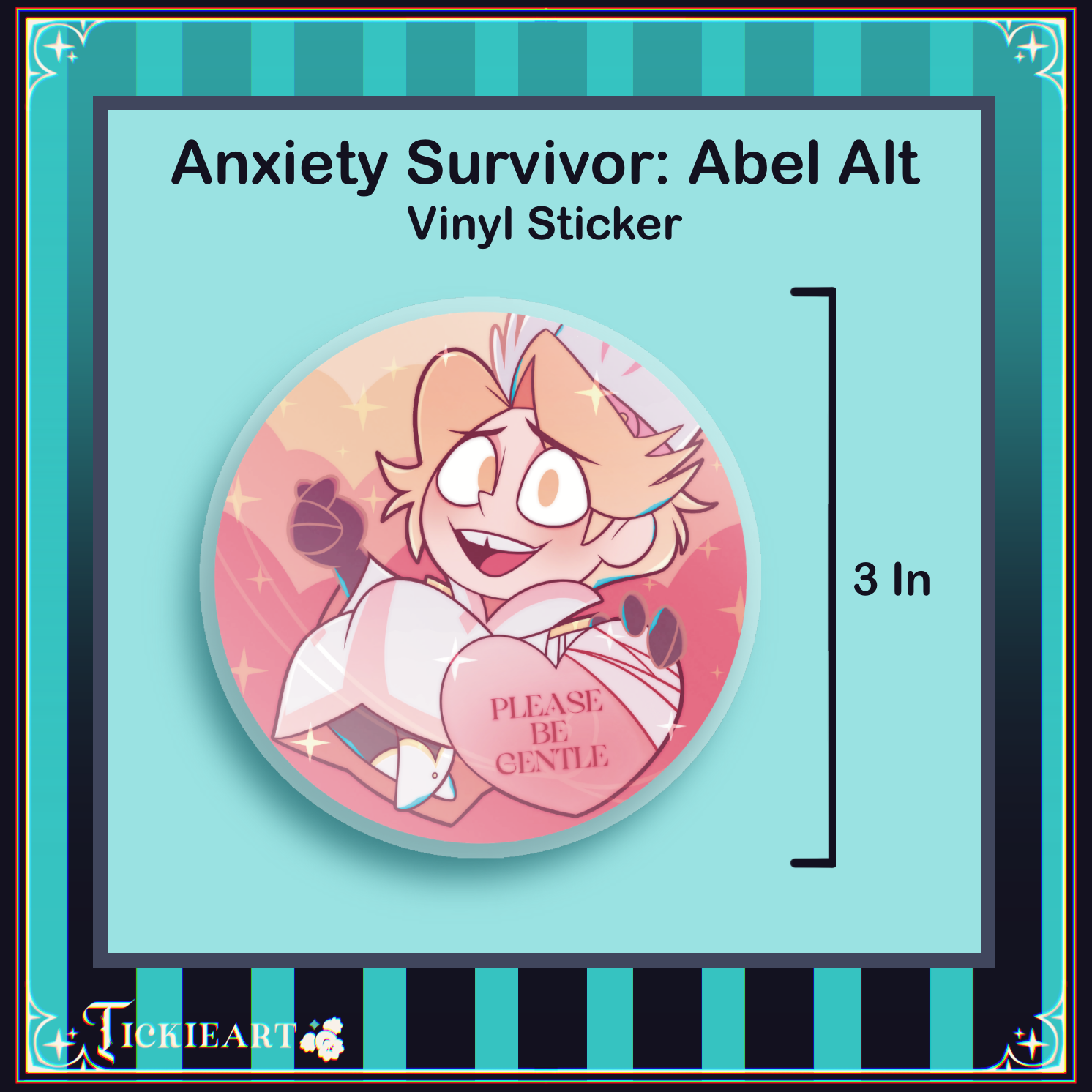 Anxiety Survivor | Abel | Vinyl Sticker