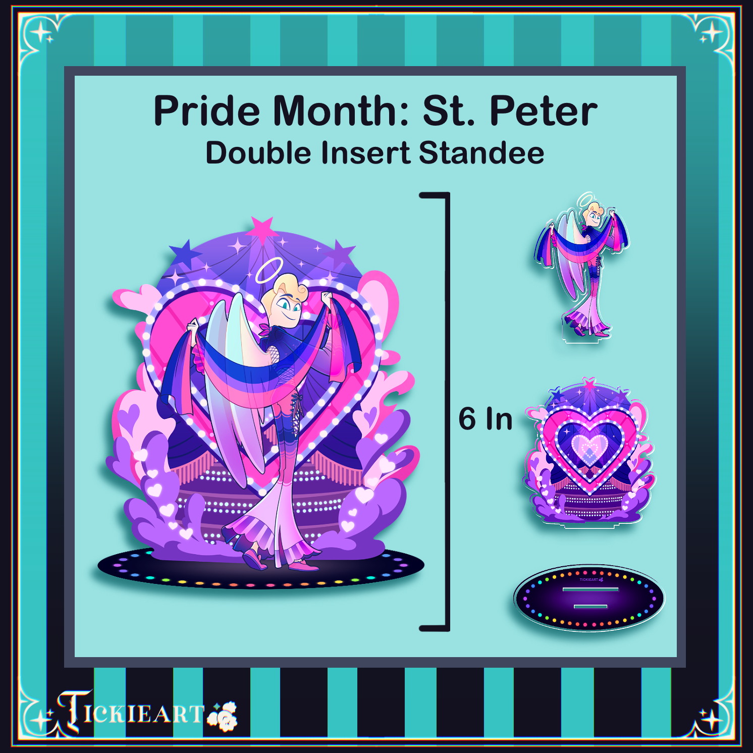 Pride Month | St. Peter | Double Insert Standee