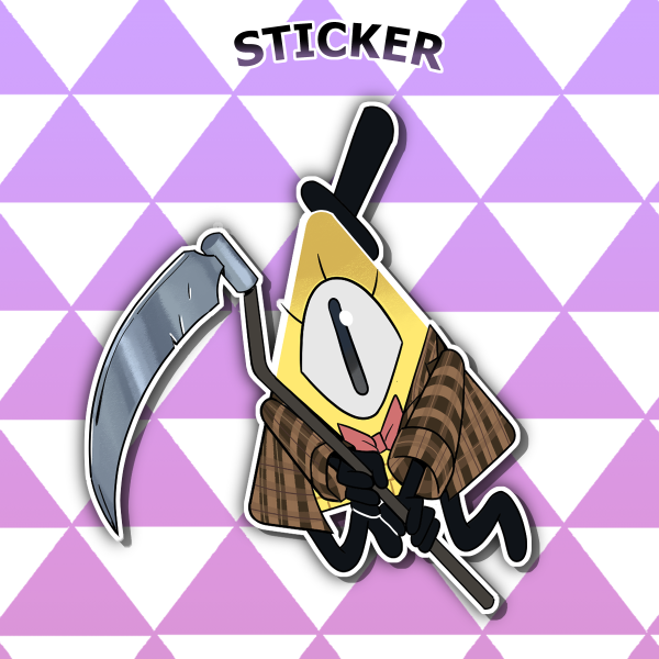 Game Show Bill Sticker