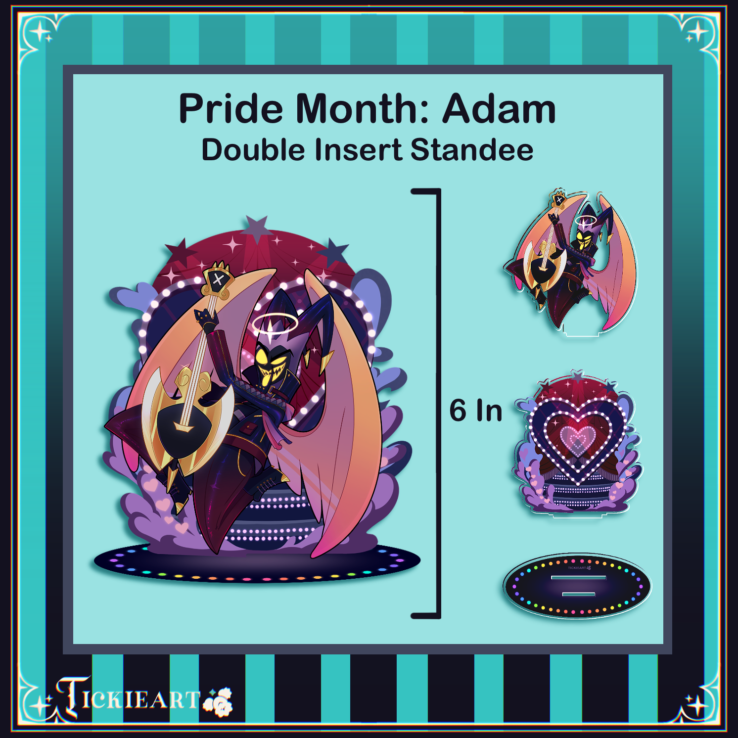 Pride Month | Adam | Double Insert Standee