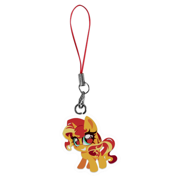 Sunset Shimmer epoxy phone charm