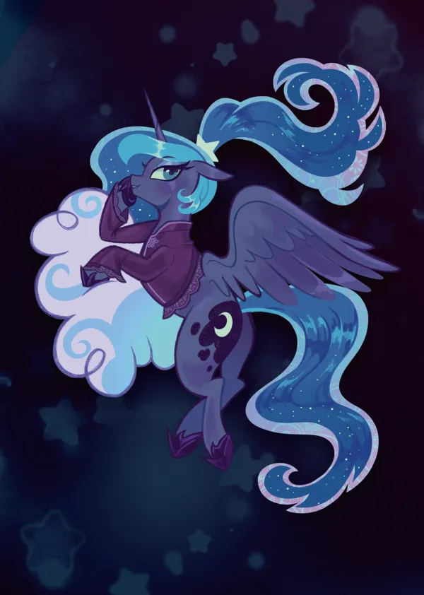 Dreamland Luna A4 Poster