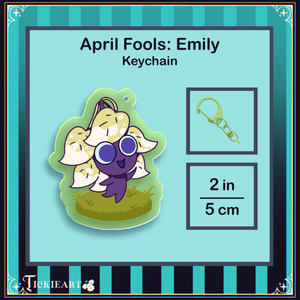 April Fools | Emily | Keychain