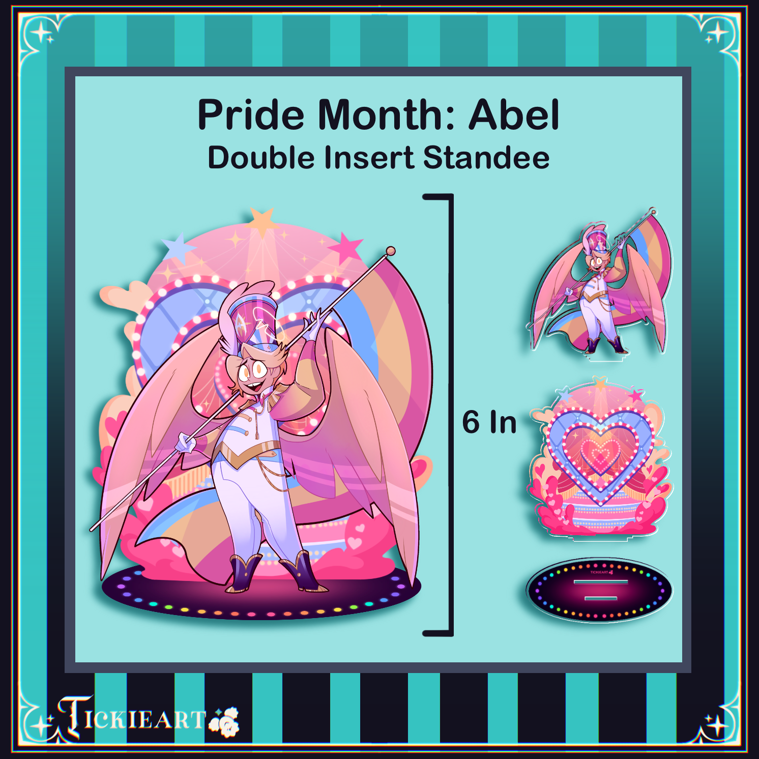 Pride Month | Abel | Double Insert Standee