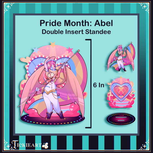 Pride Month | Abel | Double Insert Standee