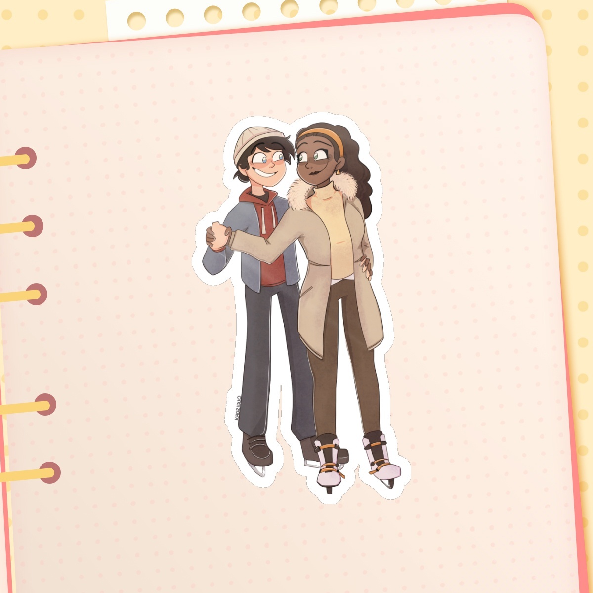 Danny x Valerie sticker