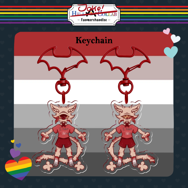 JOKE Felix Pride Keychain