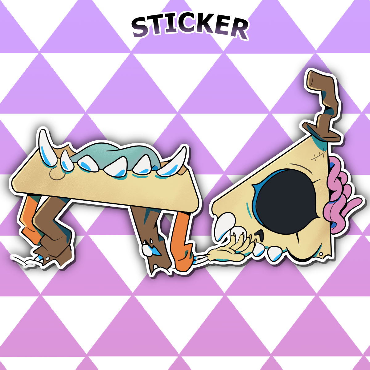 Zombie Bill Sticker