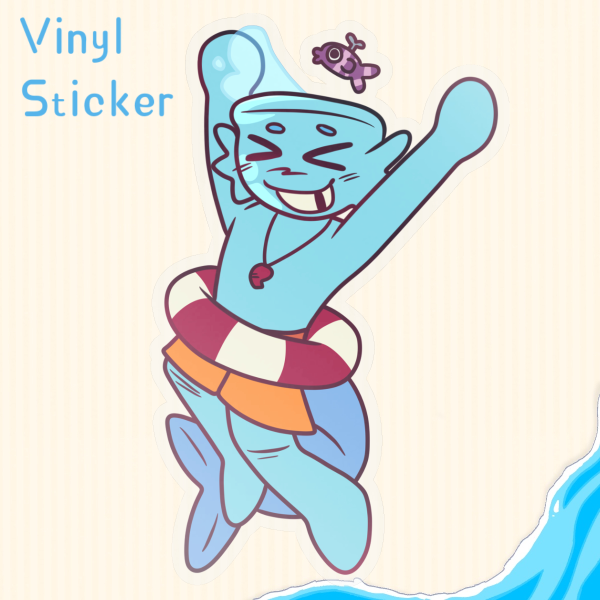 Summer In Gardenview ☆ Finn Vinyl Sticker!