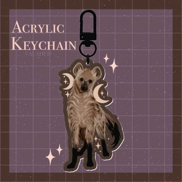 Spotted Hyena | Acrylic Keychain