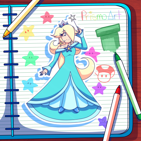 Super Mario Bros - Princess Rosalina Sticker