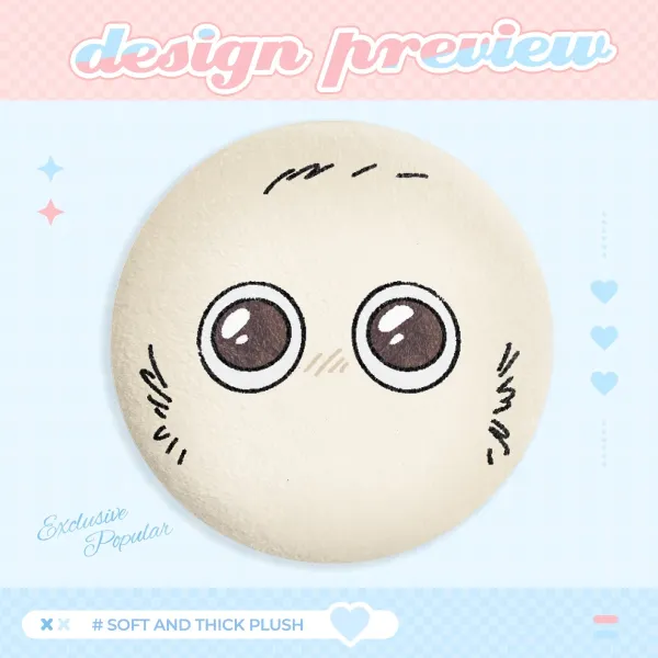 Brush Buddy Plush Button