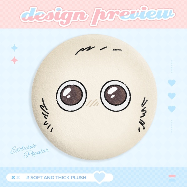 Brush Buddy Plush Button