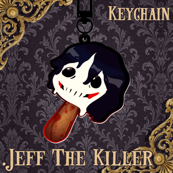 Jeff The Killer | Ice Cream Keychain