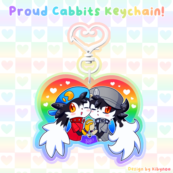 Proud Cabbits keychain